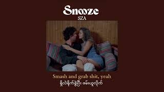 [MMSUB] Snooze - SZA