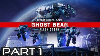 MechWarrior 5: Clans - Ghost Bear: Flash Storm | 1st Playthrough - Part 1 (LIVE)