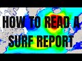 How to read a surf report  magicseaweed