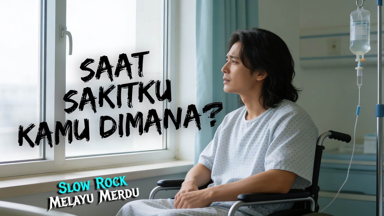 Slow Rock Melayu Sedih Menyayat Hati | SAAT SAKITKU KAMU DIMANA (Official Lyric Video)