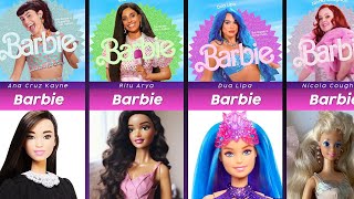 Barbie Movie Cast as Barbie dolls