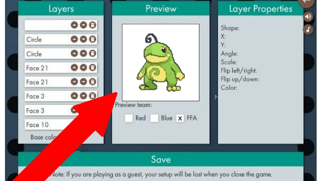 How To Make A Politoed Skin In Bonk Io By Lm