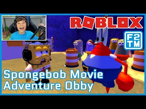 Spongebob Movie Adventure Obby On Roblox Fraser2themax - the spongebob movie adventure obby roblox go