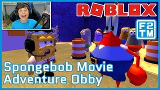 Spongebob Movie Adventure Obby On Roblox Fraser2themax Roblox Kid Gaming - obby roblox spongebob