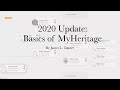 2020 Update: Basics of MyHeritage - James Tanner