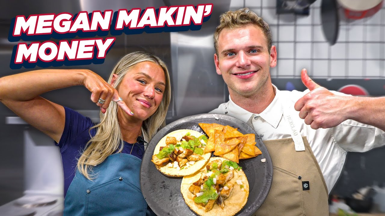 Megan Makin' Money Chefs Up BEST Chicken Taco Dish What's For Lunch Megan Makin' Money Chefs Up BEST Chicken Taco Dish What's For Lunch