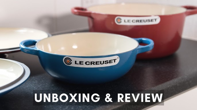 🔵 Unboxing NEW Lodge Enameled Cast Iron Dutch Oven - Bloom Collection -  Teach a Man to Fish 