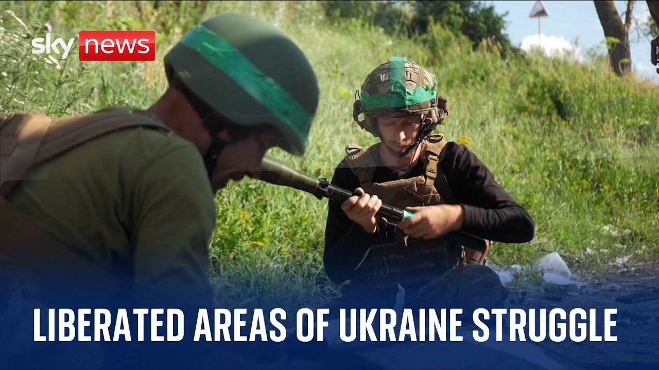 Ukraine War: How liberated areas continue to struggle