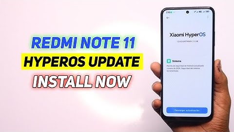 Finally Redmi Note 11 HyperOS Update Version - 1.0.3.0 Download And Install Now 🔥