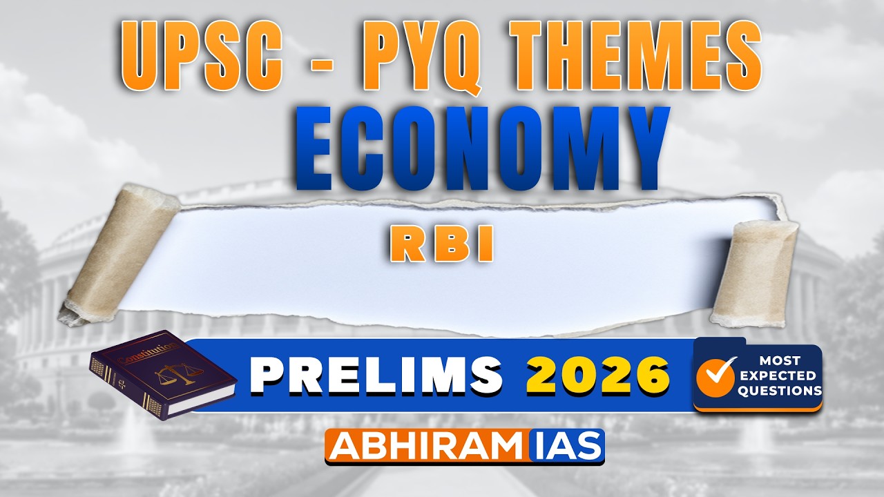 UPSC Economy PYQ Themes – RBI | Most Expected Questions for Prelims ...