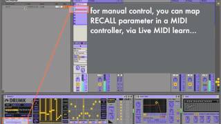 Drumk 2 Tip #5 - Snapshots Automation