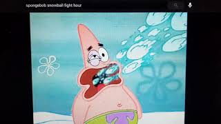 SpongeBob Shoots Snowballs Swallow Patrick! From Sound The Incredibles
