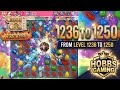 Candy Crush Saga Levels 12361250 Complete Walkthrough 