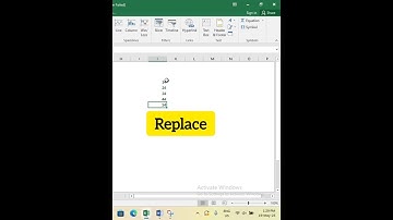 || How to replace anything in excel | Find & Replace Function ||