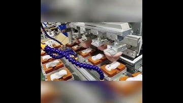 Plastic Toys Printing Machine 4 Color Rotary Table Pad Printer