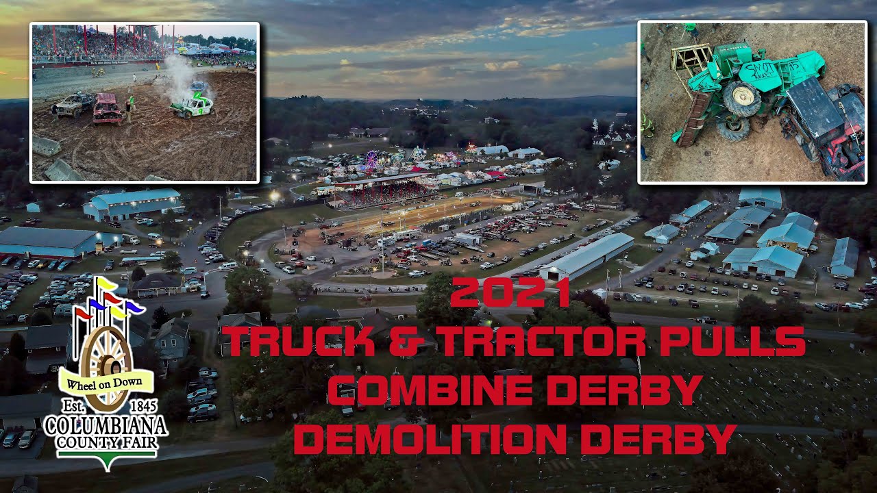 2021 Columbiana County Fair Tractor Pulls, Combine Derby, Demolition