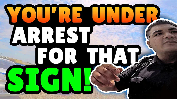 Cops Sued for Unlawfully Locking Up Man For A Sign...