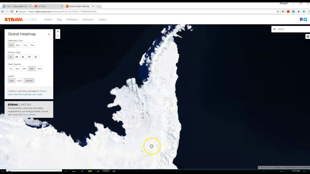 Antarctica updated with Satellite terrain