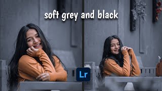 Soft Grey And Black Preset | Free Lightroom Mobile Preset Download | YP Editing screenshot 3