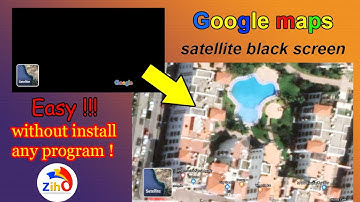 How To Fix Google Maps Earth View 3D not Working (Black Screen) 2019