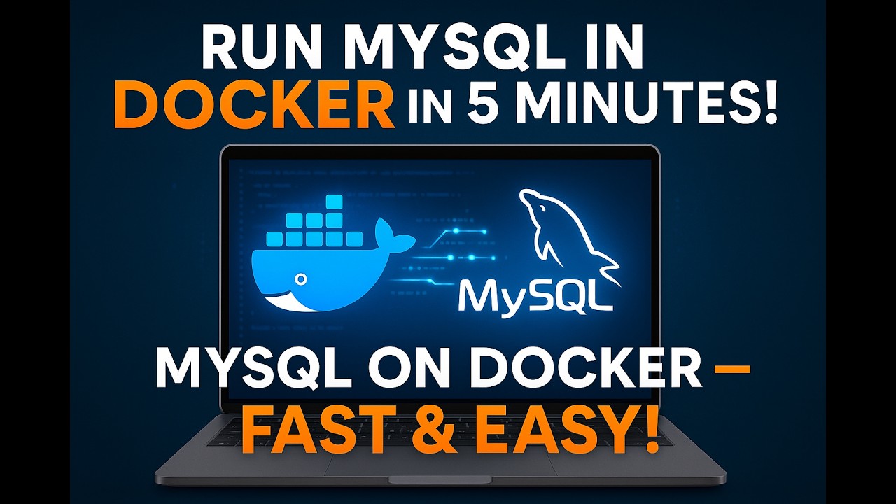 Run MySQL in Docker in 5 Minutes (the easy way) - YouTube