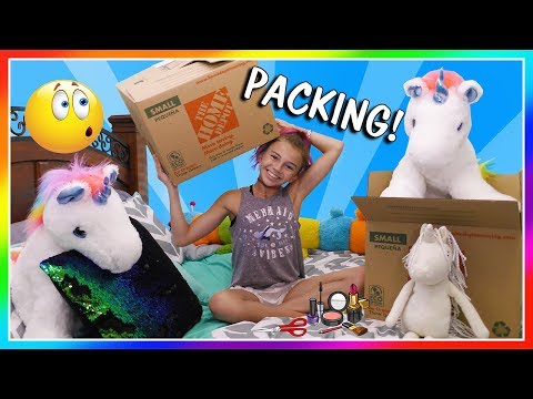 KAYLA SHOWS HER SECRET POSSESSIONS | PACKING DAY | We Are The Davises