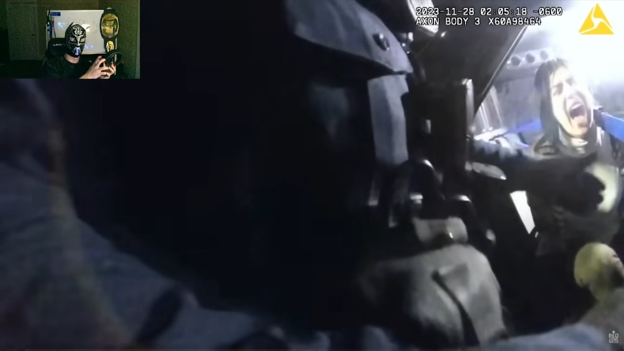 crazy ah business women loses it after being arrested