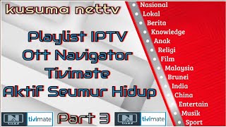 Playlist iptv 8 agustus 2023 - edisi cinematic