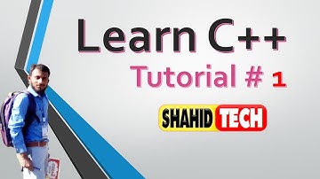 C++ Tutorial 1 || Urdu || Introduction to Computer Programming || Shahid Rehan