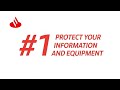 Cybertips 1 protect your information and equipment  santander bank