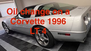 Corvette C4 Oil Change