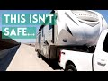 FIFTH WHEEL FAIL? Growing pains + adjusting to fifth wheel life!