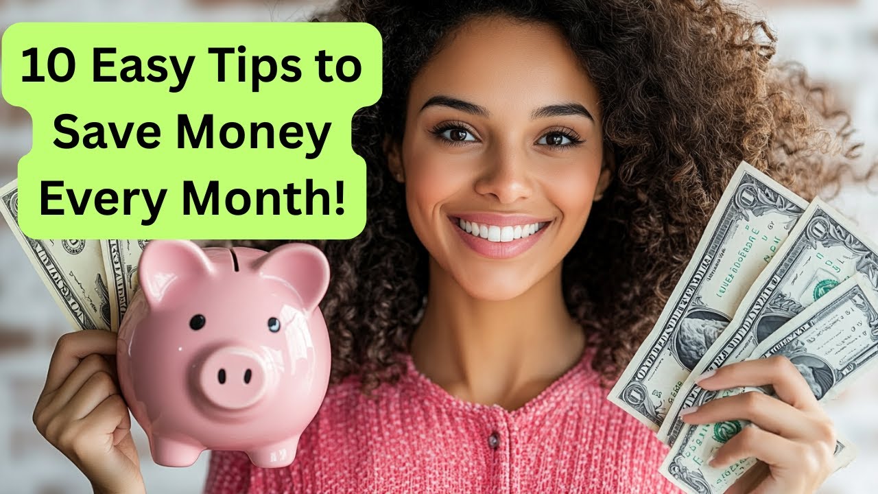 10 Easy Ways to Save Money Every Month (That Actually Work!) - YouTube