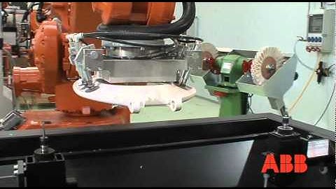 ABB Robotics Force Control for machining, Bearbeitung von Kunststoff Teilen