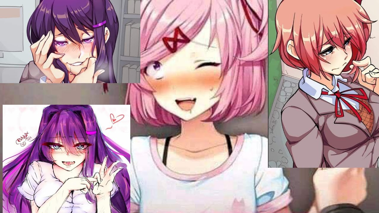 La rule 34. Doki Doki Literature Club 34. Нацуки r34. Литературный клуб rule34.