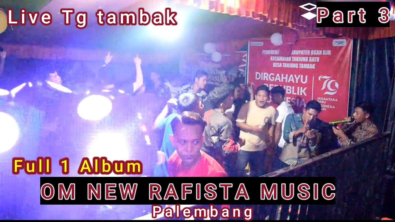 PART 3 OM NEW RAFISTA MUSIC PALEMBANG || Malam Perayaan || HUT RI 79 || Desa Tanjung Tambak
