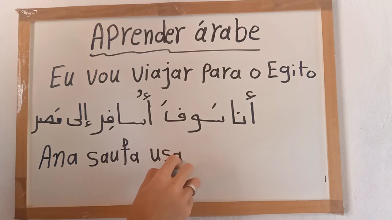 como se fala Eu vou viajar para o Egito 