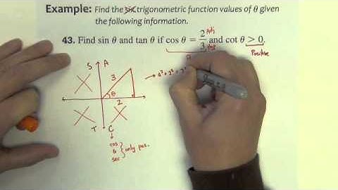 Trigonometry - Section 4.3ii - Part 2