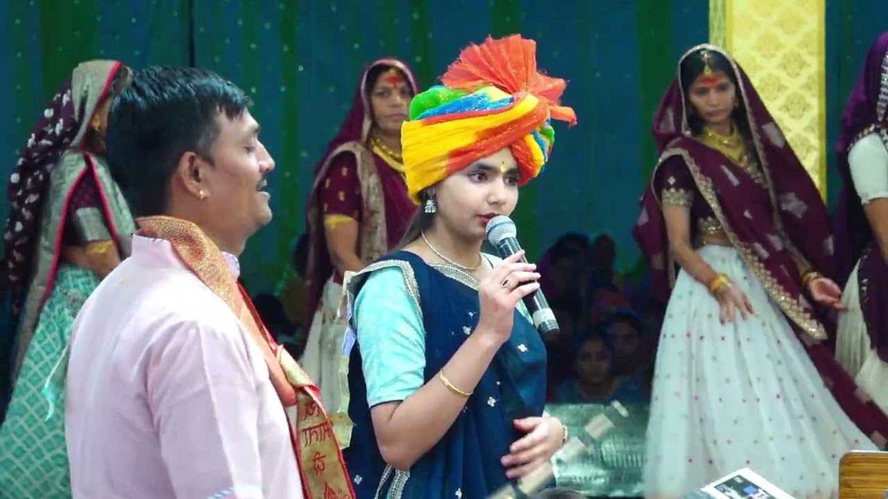 मैया हम तो आया थारा द्वार हो नवीं नवीं न थारा पैंया लगा।