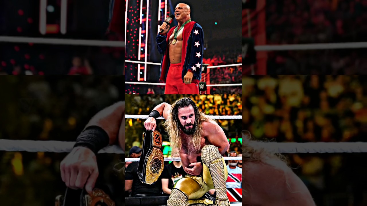 Kurt Angle vs. Seth Rollins 🔥🥵 