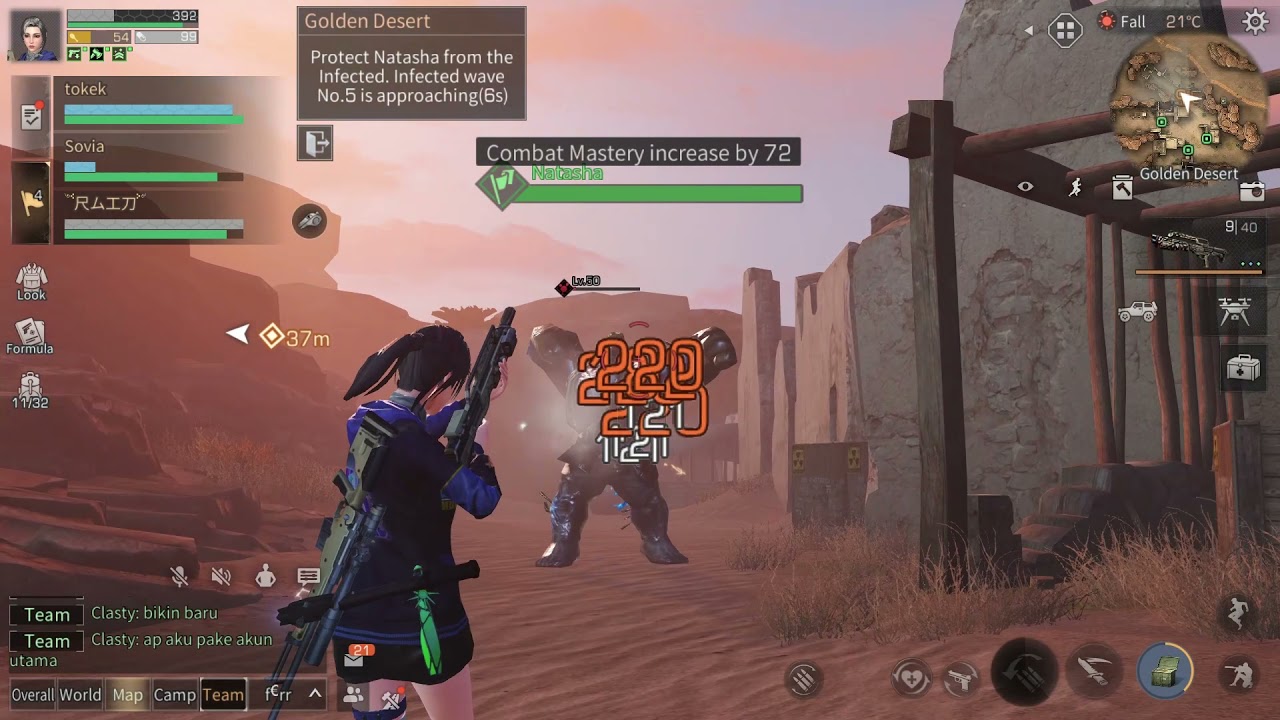 Lifeafter Golden Desert Walkthrough