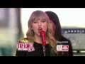 Taylor swift  red live  gma 10232012 on abc