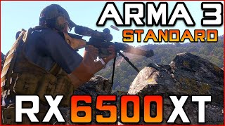 ARMA 3 - RX 6500 XT FPS Test (Standard Settings)