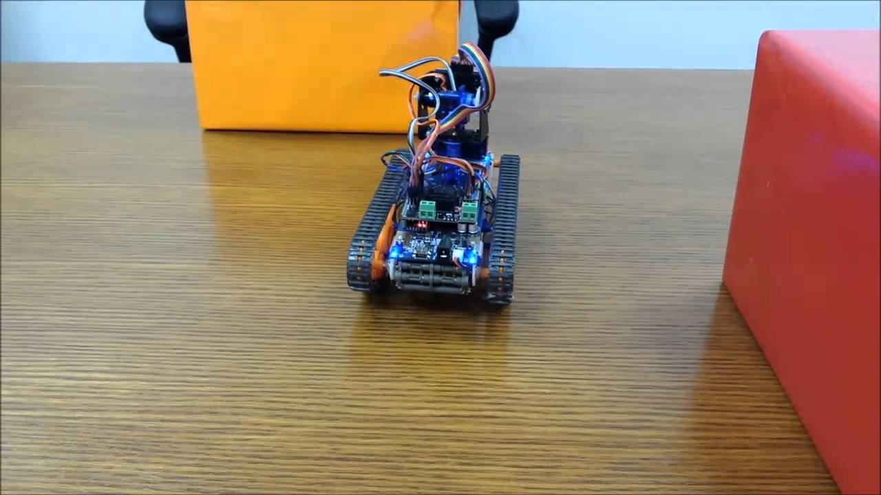 Arduino Autonomous Robot using SynthOS-generated ASOS - YouTube