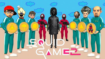 Scary Teacher 3D vs Squid Game ( 오징어 게임 2 ) Trying Honeycomb Candy Shape Funny Challenge