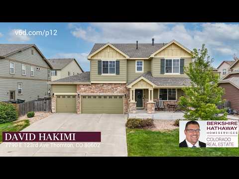 7790 E 123rd Ave, Thornton, CO home video tour