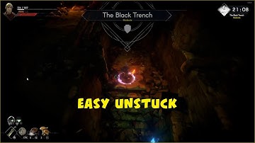 How to Unstuck in No Rest for the Wicked - Cant climb stuck problem fixed (The Black Trench)