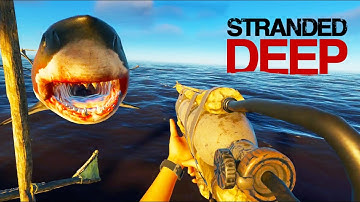 FIGHTING THE MEG! Stranded Deep Gameplay -Survival Sunday-