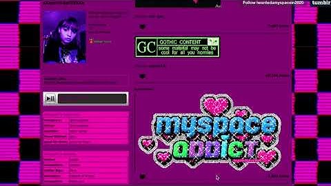 I create a myspace in 2020