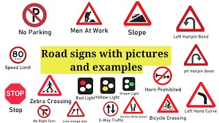 traffic symbols and signs| Indian traffic symbols and traffic signs in   hindi and english
